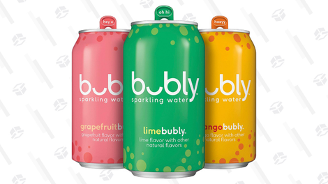 bubly Sparkling Water 8 Flavors (18 Cans) | $7 | Amazon | Clip the 25% coupon